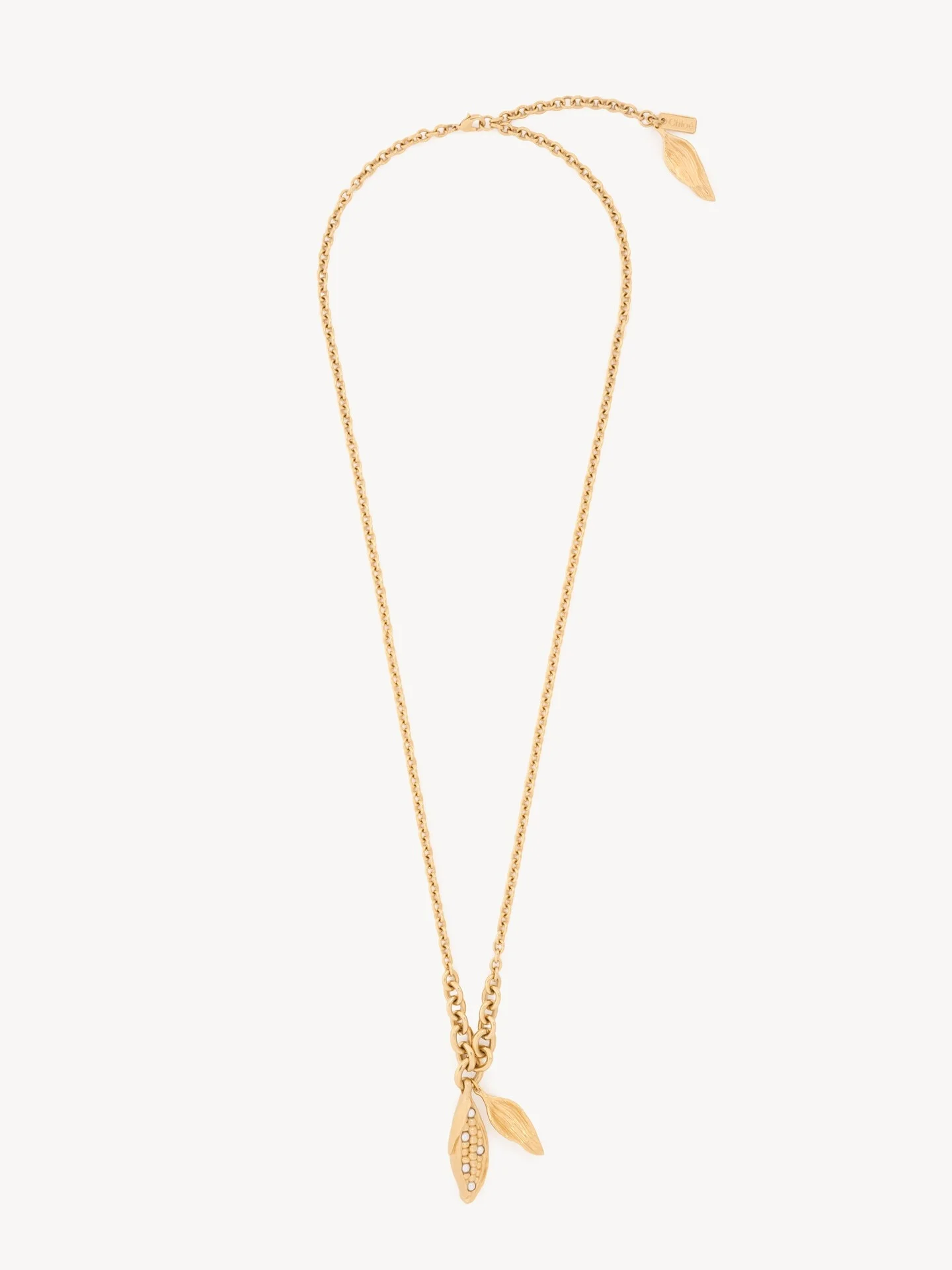 THE CHLOÉ CORN PENDANT NECKLACE - 1