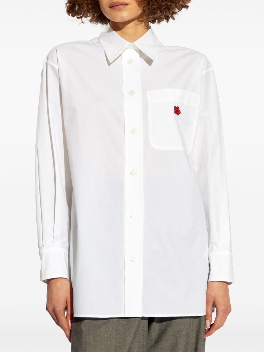 Boke Flower cotton shirt - 3