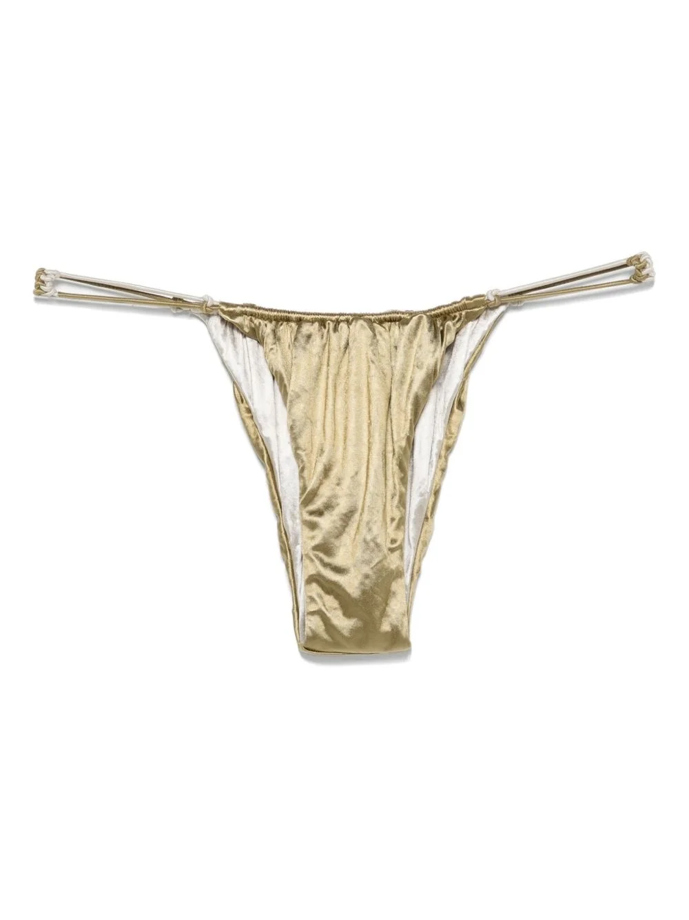 reversible bikini bottom - 1