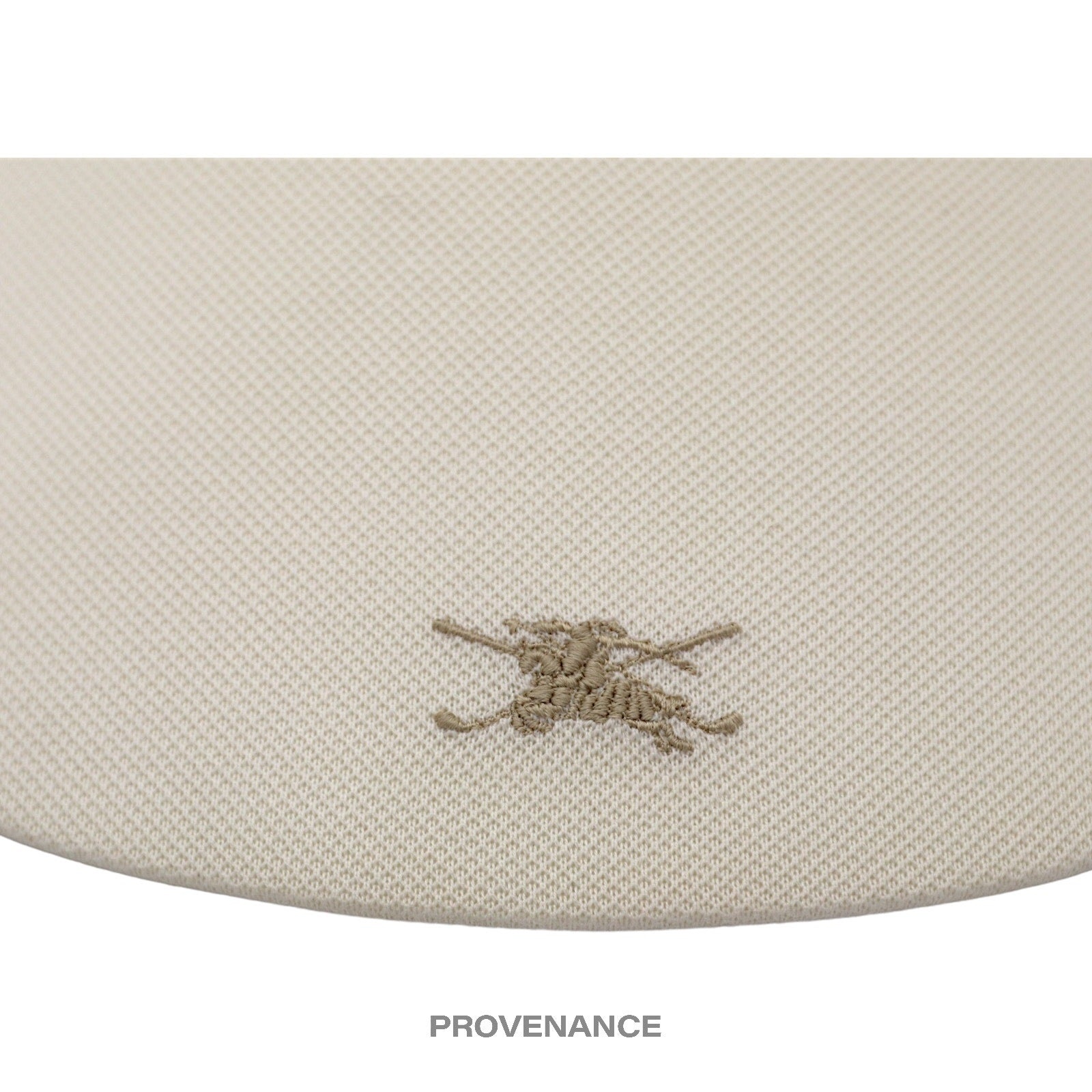 Burberry Golf - Burberry Golf Knight Logo Visor  Nova Check Chalk - 4