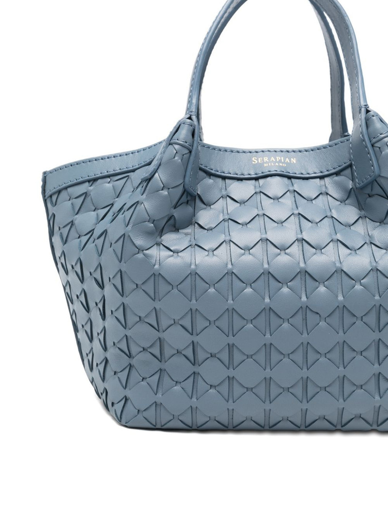 mini Secret leather tote bag 4