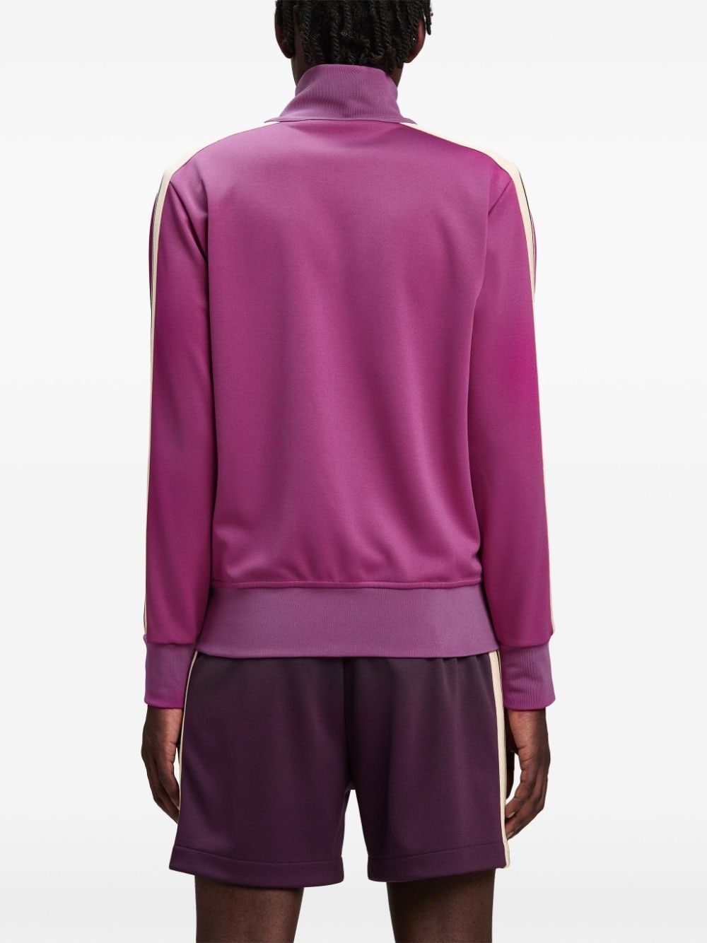 logo-print track jacket - 5
