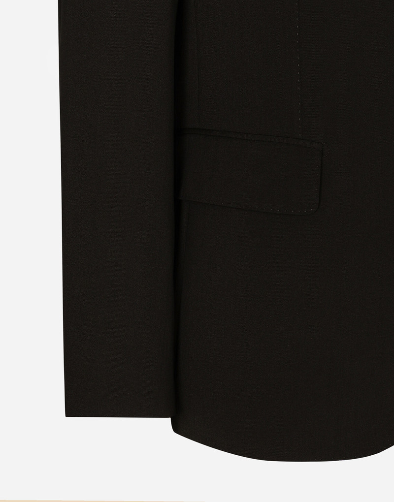 Wool twill double-breasted jacket 3
