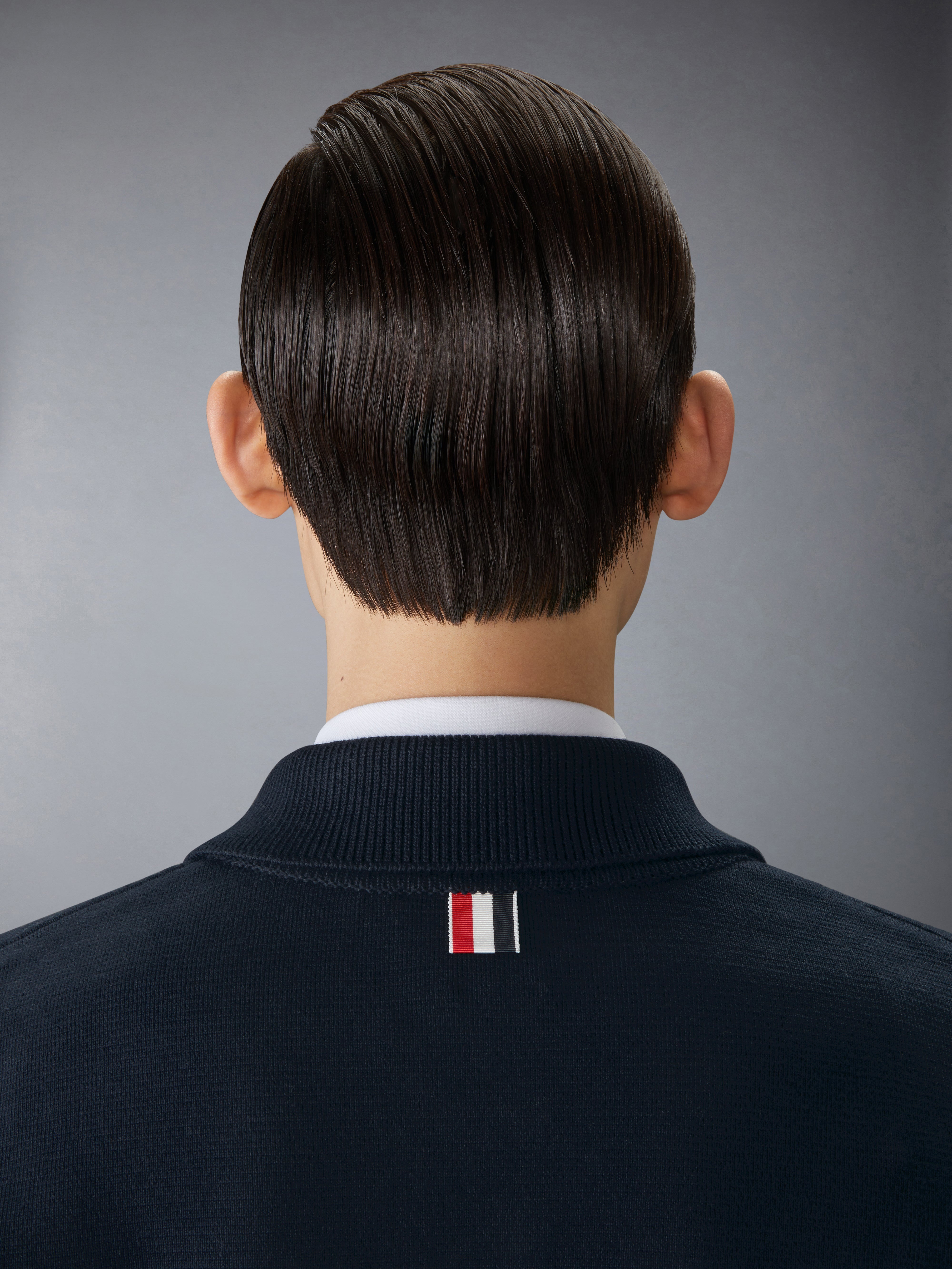 COTTON MILANO STITCH ARMBAND BOMBER JACKET - 5