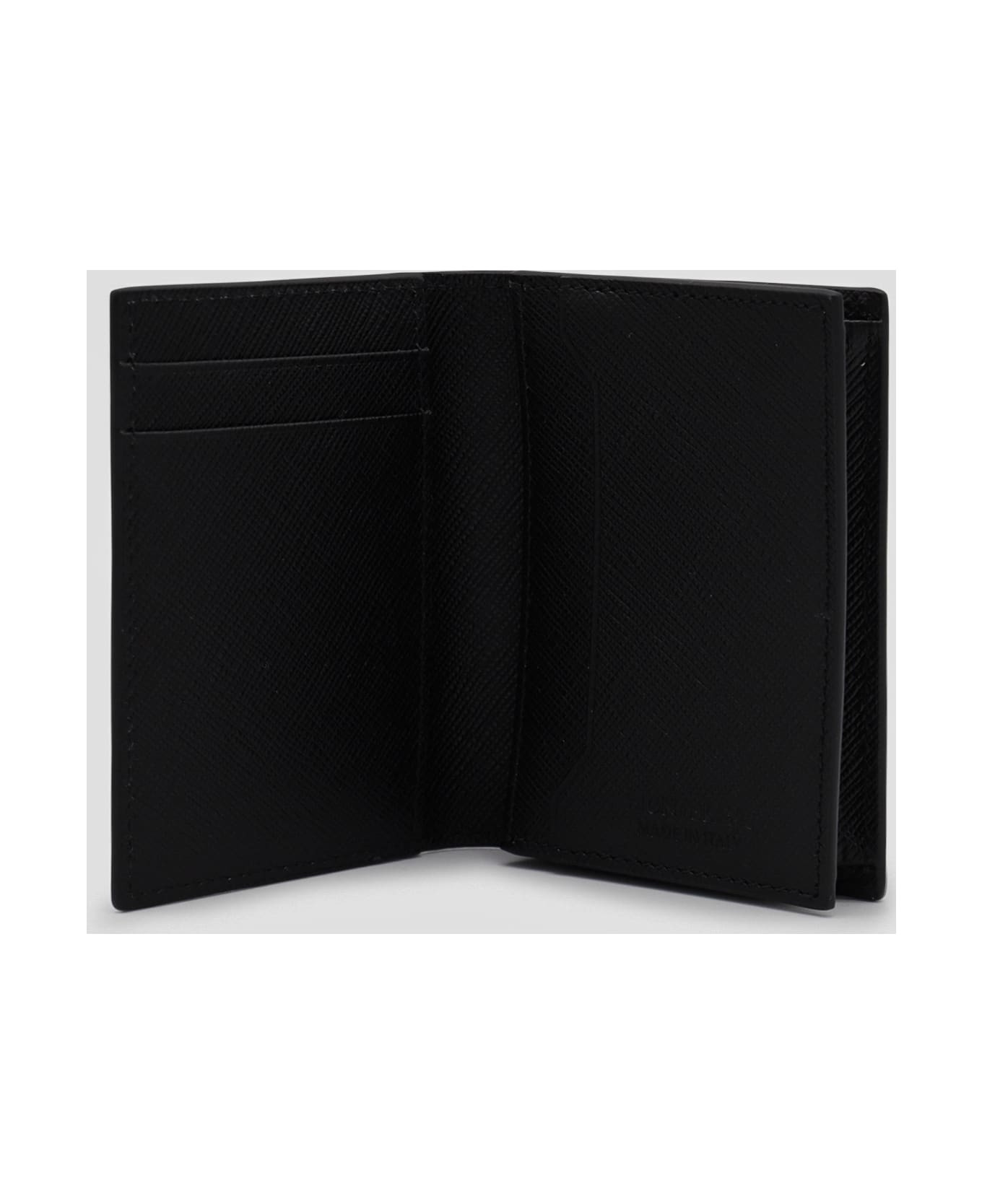 Black Leather Wallet - 2