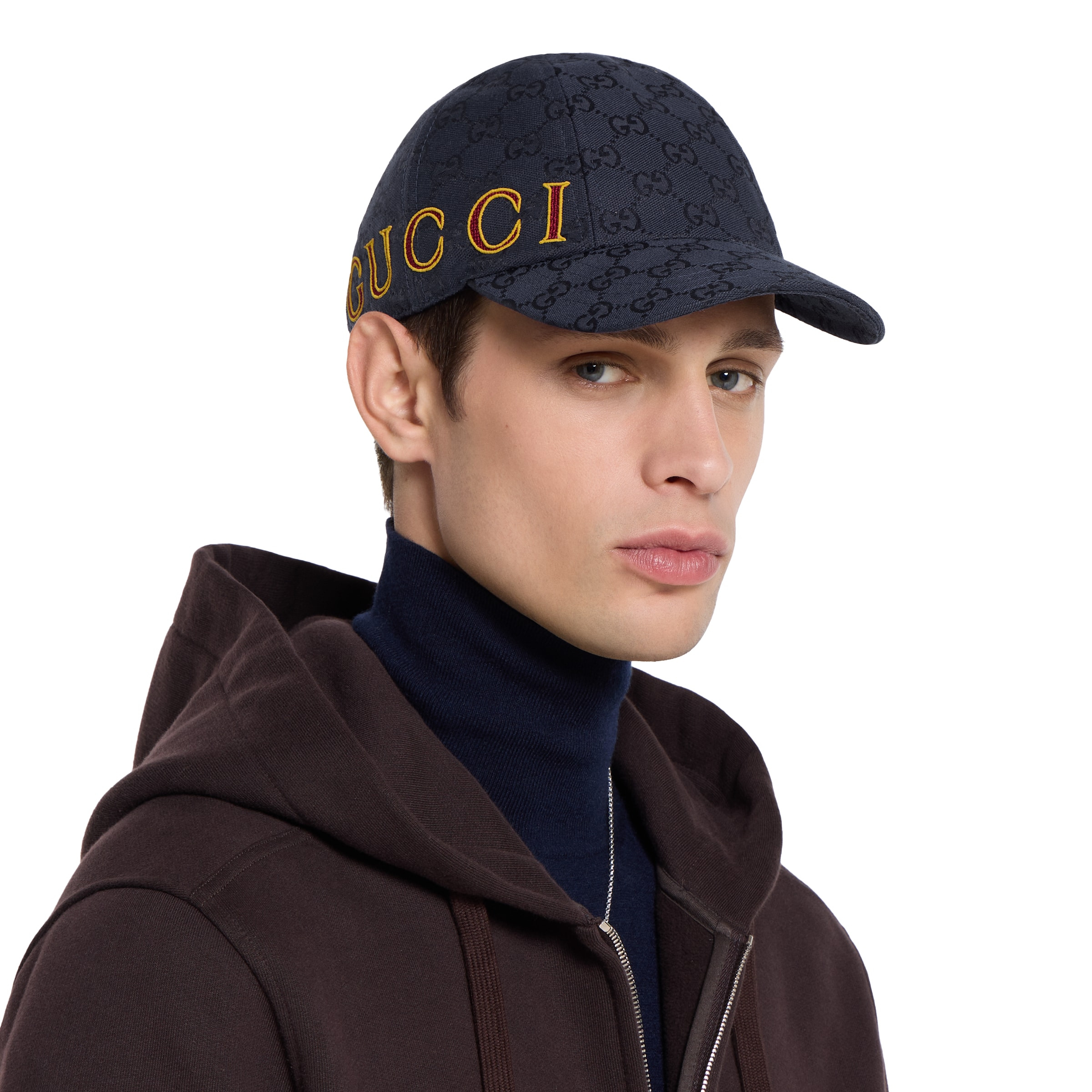 GG cotton canvas baseball hat - 3