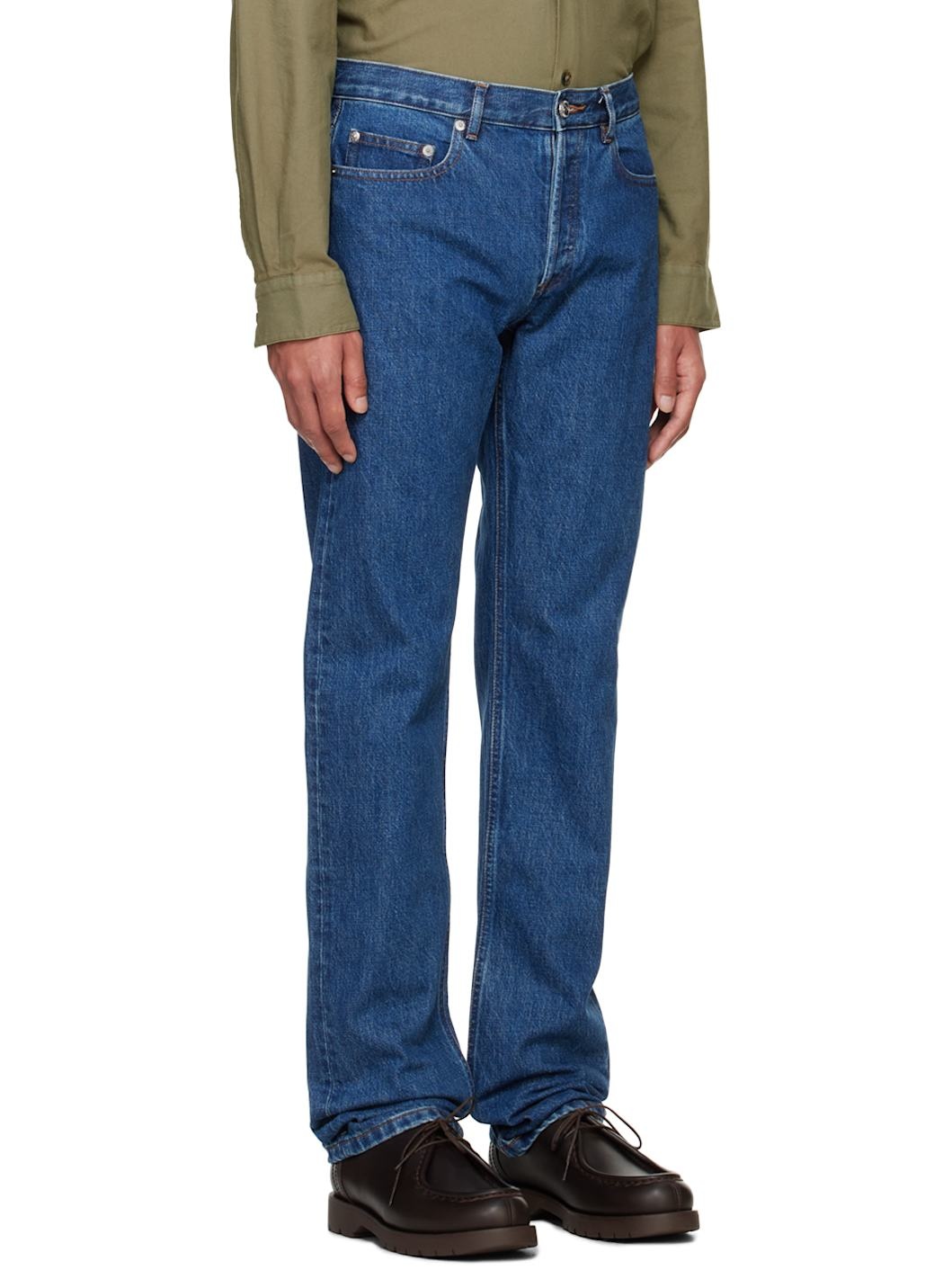 Blue New Standard Jeans - 2