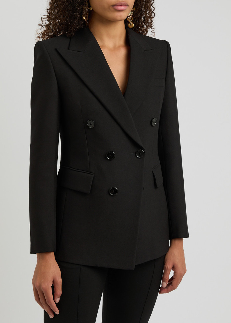 Chloé Chloe Double-breasted Wool Blazer outlook