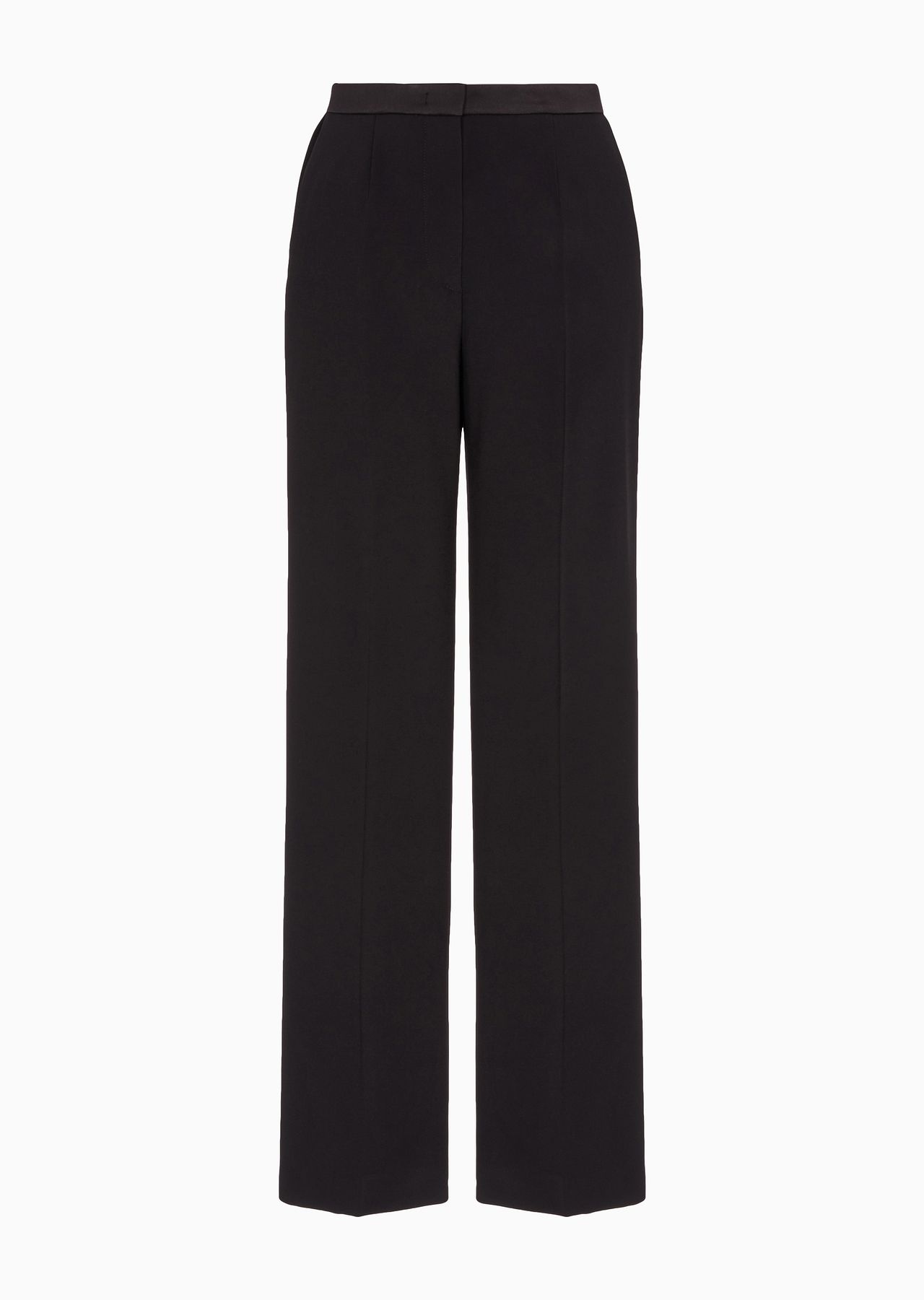 Stretch viscose-cady classic trousers - 1