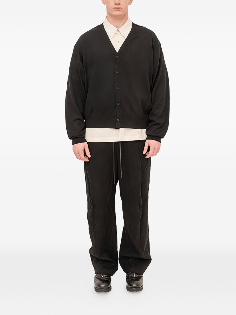 The Viridi-anne elbow-patch cardigan outlook