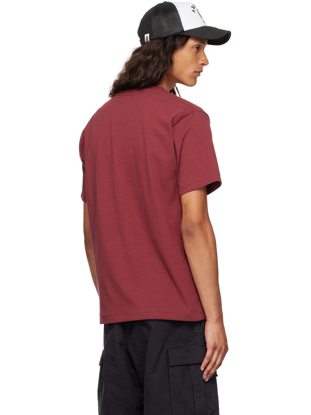 Burgundy Archive Graphic T-Shirt - 3