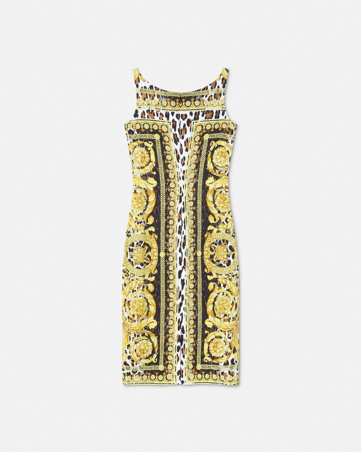 Wild Barocco Fitted Midi Dress - 3