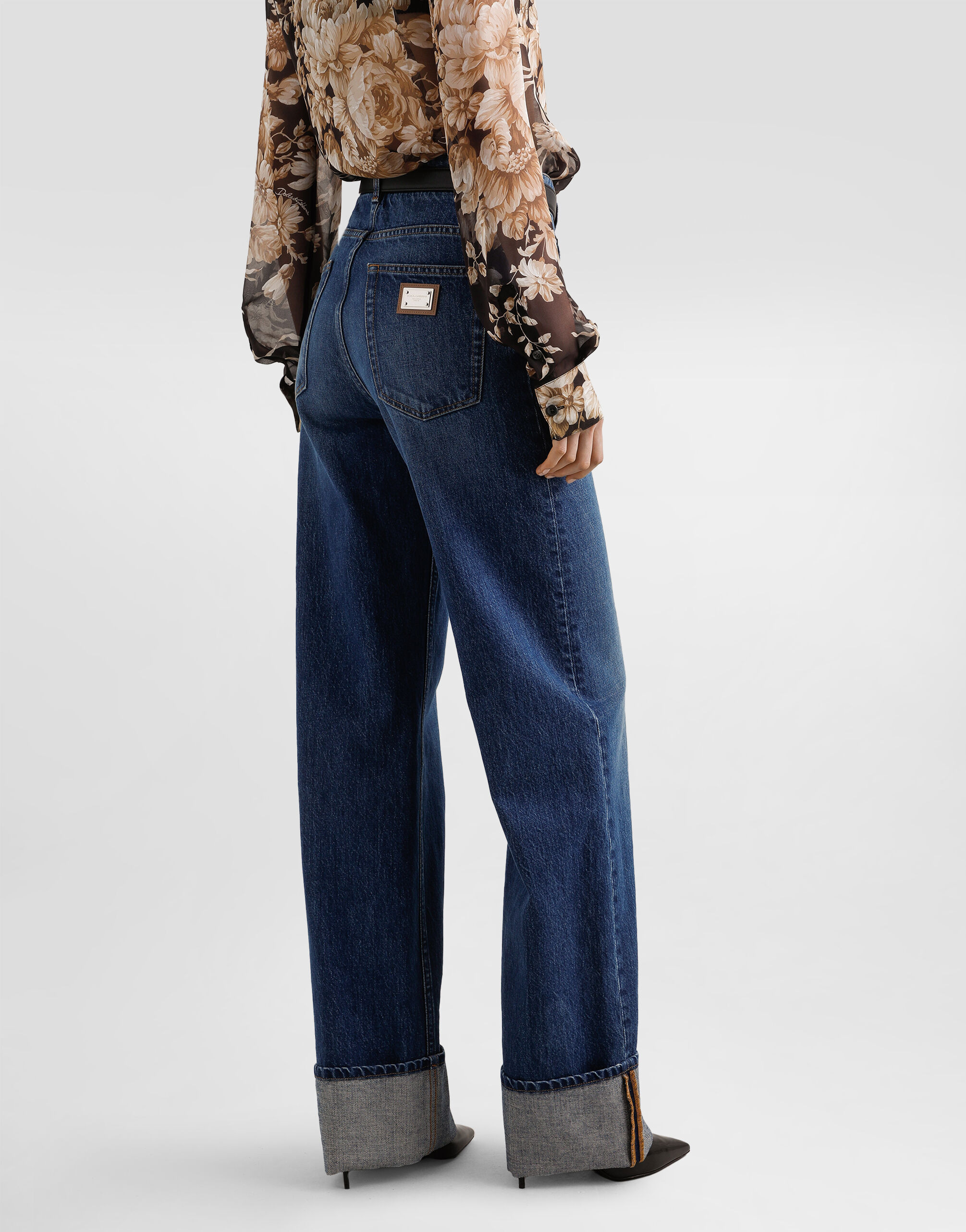 5-pocket denim trousers - 5