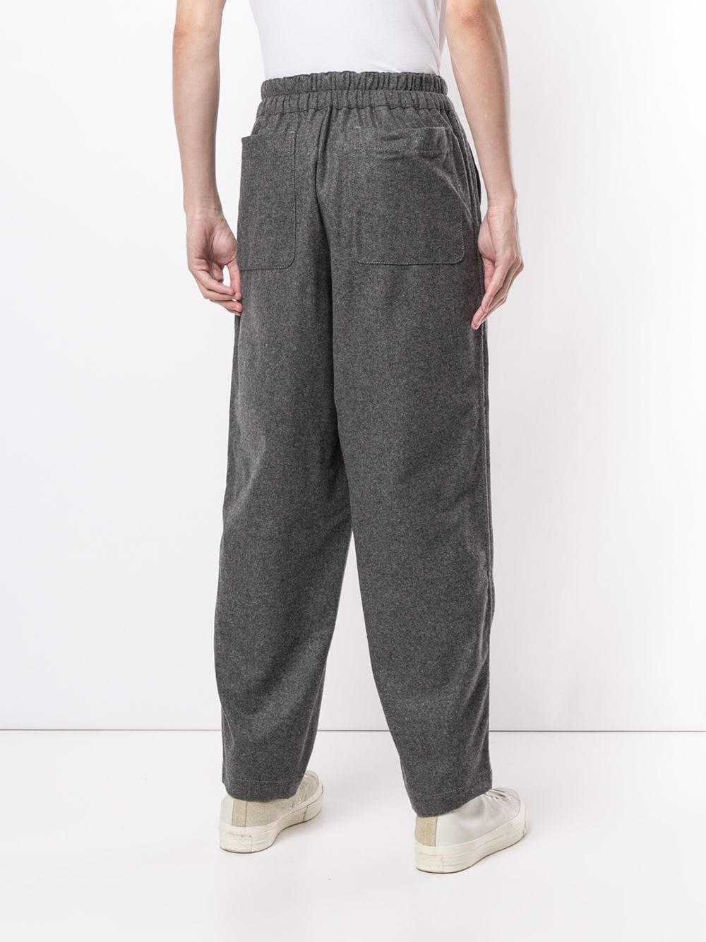 tapered cotton trouser - 4