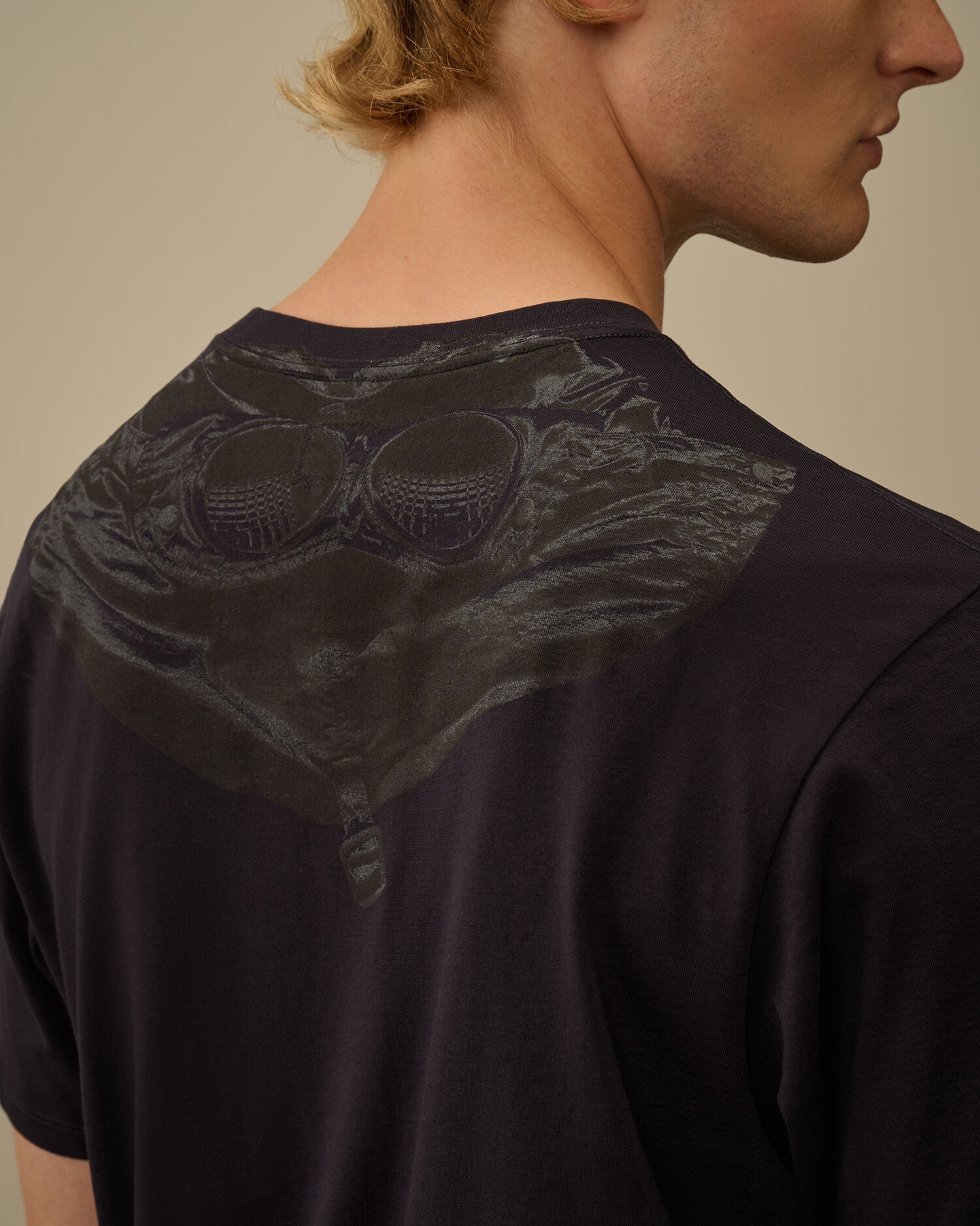 30/1 Jersey Short Sleeve Goggle T-Shirt - 5