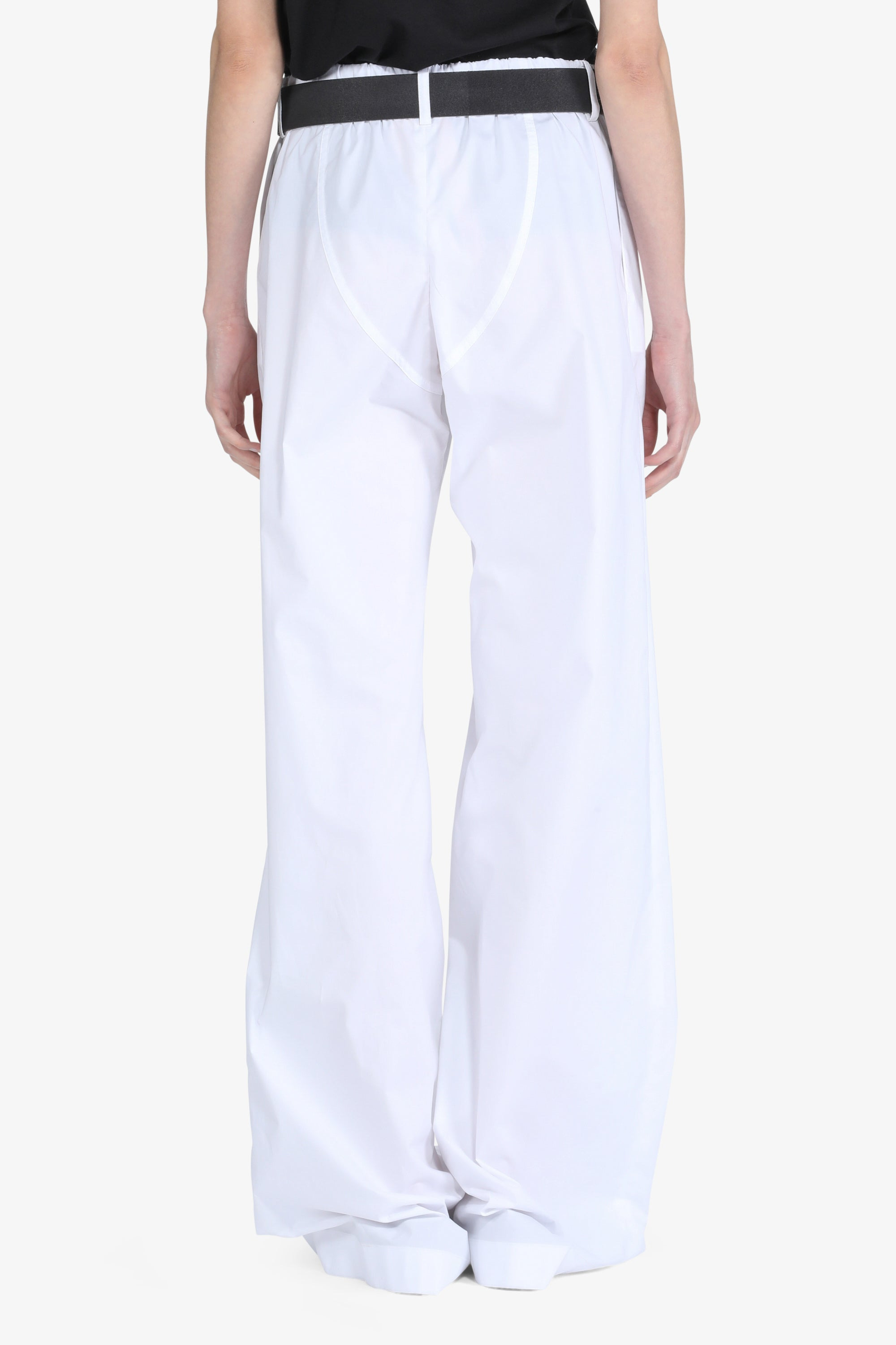 WIDE-LEG COTTON TROUSERS - 2