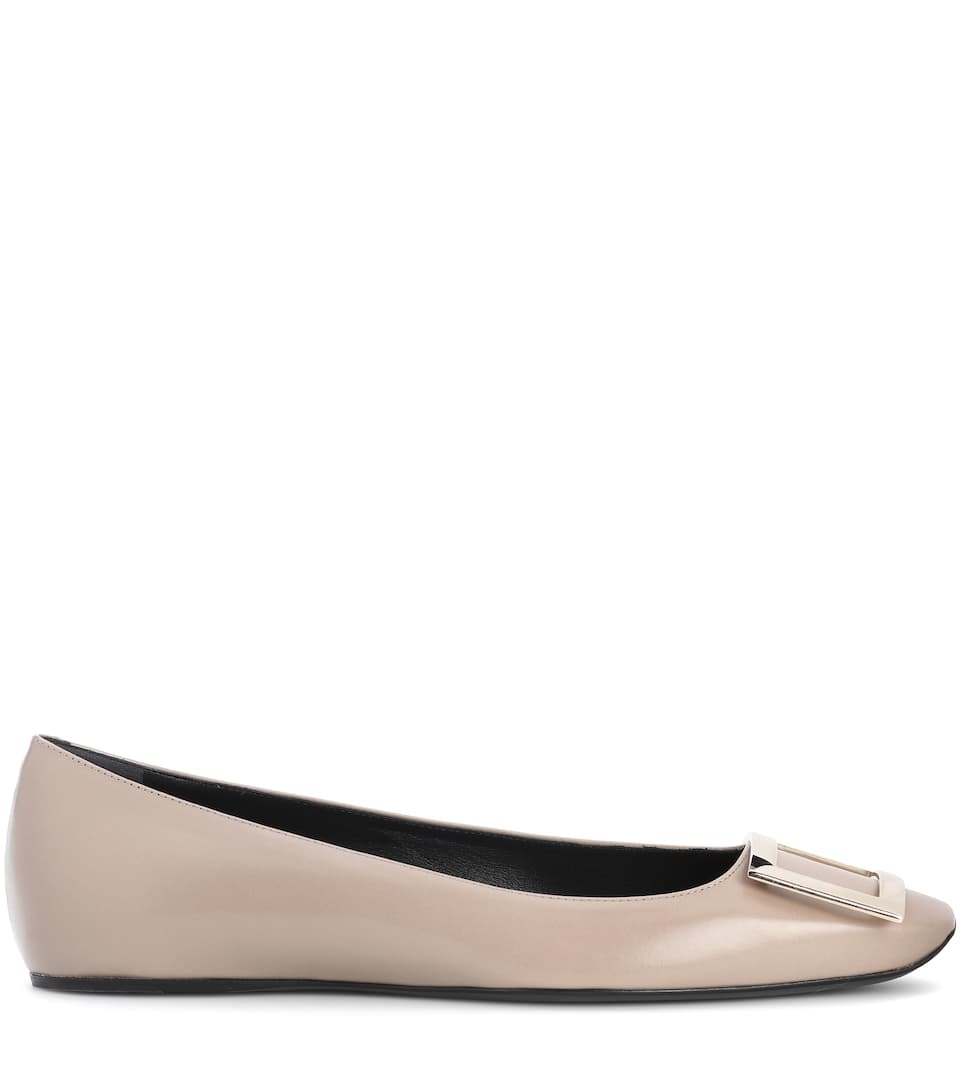 Belle Vivier leather ballet flats - 4