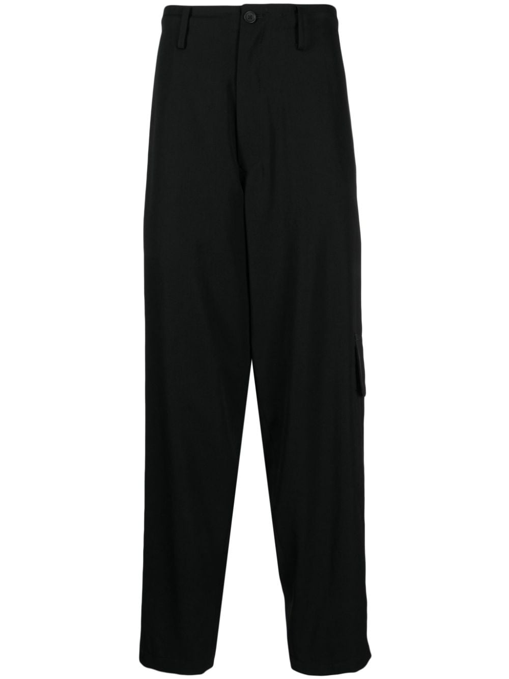 tapered-leg wool trousers - 1