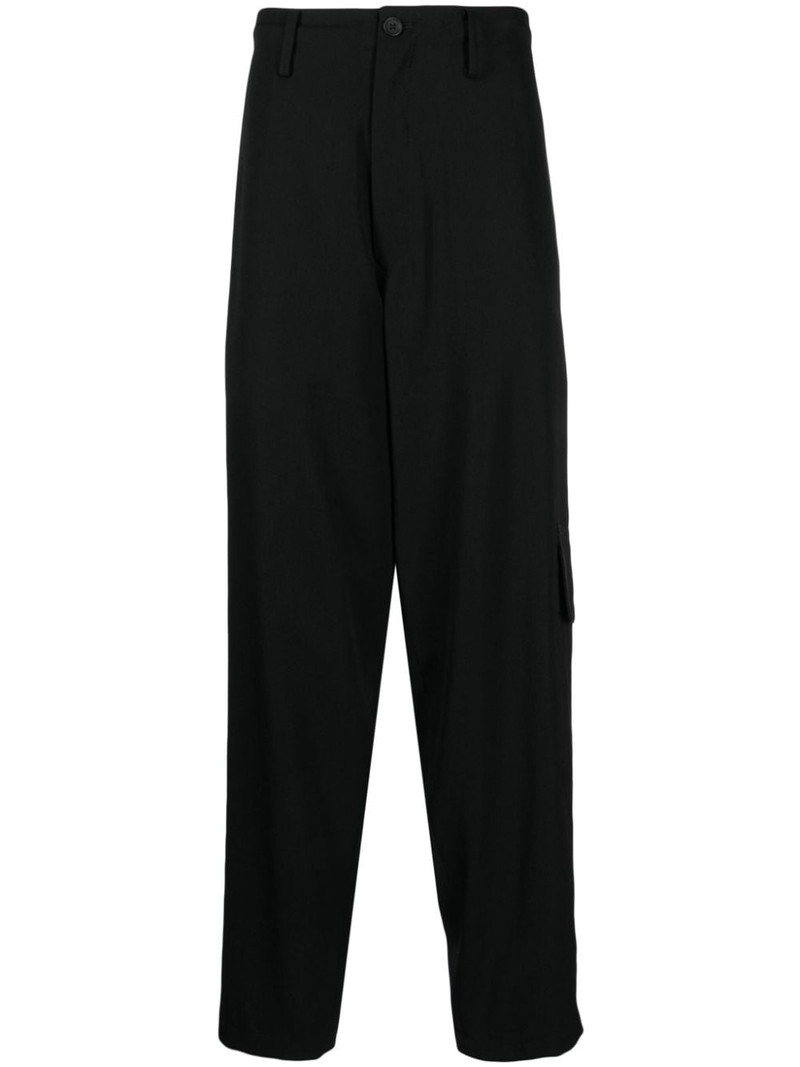tapered-leg wool trousers 1