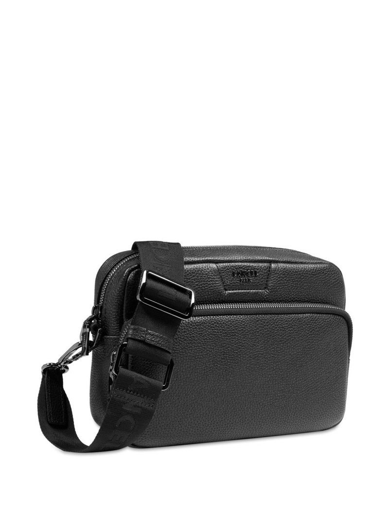 double-zip leather clutch bag 3