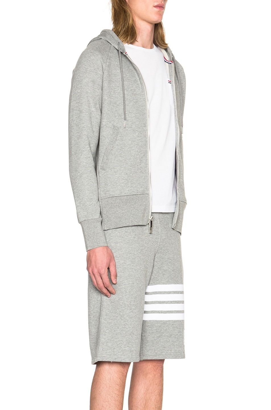 Engineered 4 Bar Zip Hoodie - 4