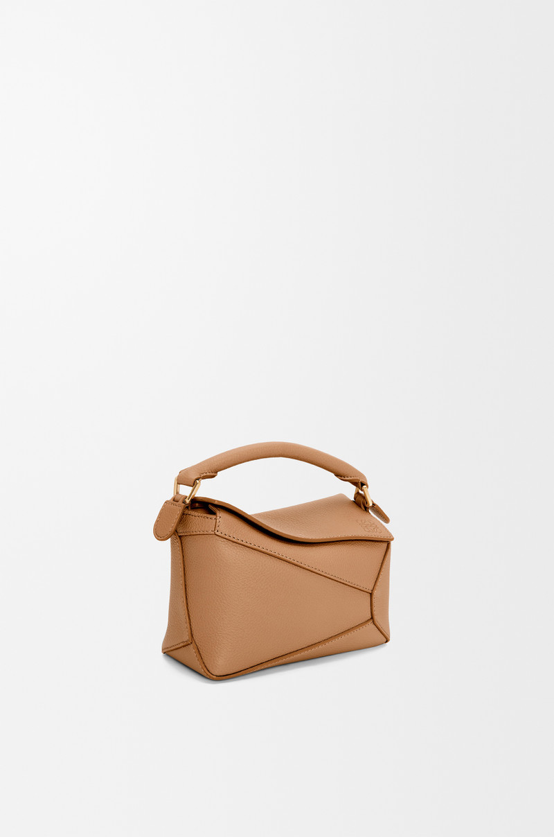 Mini Puzzle bag in soft grained calfskin 4