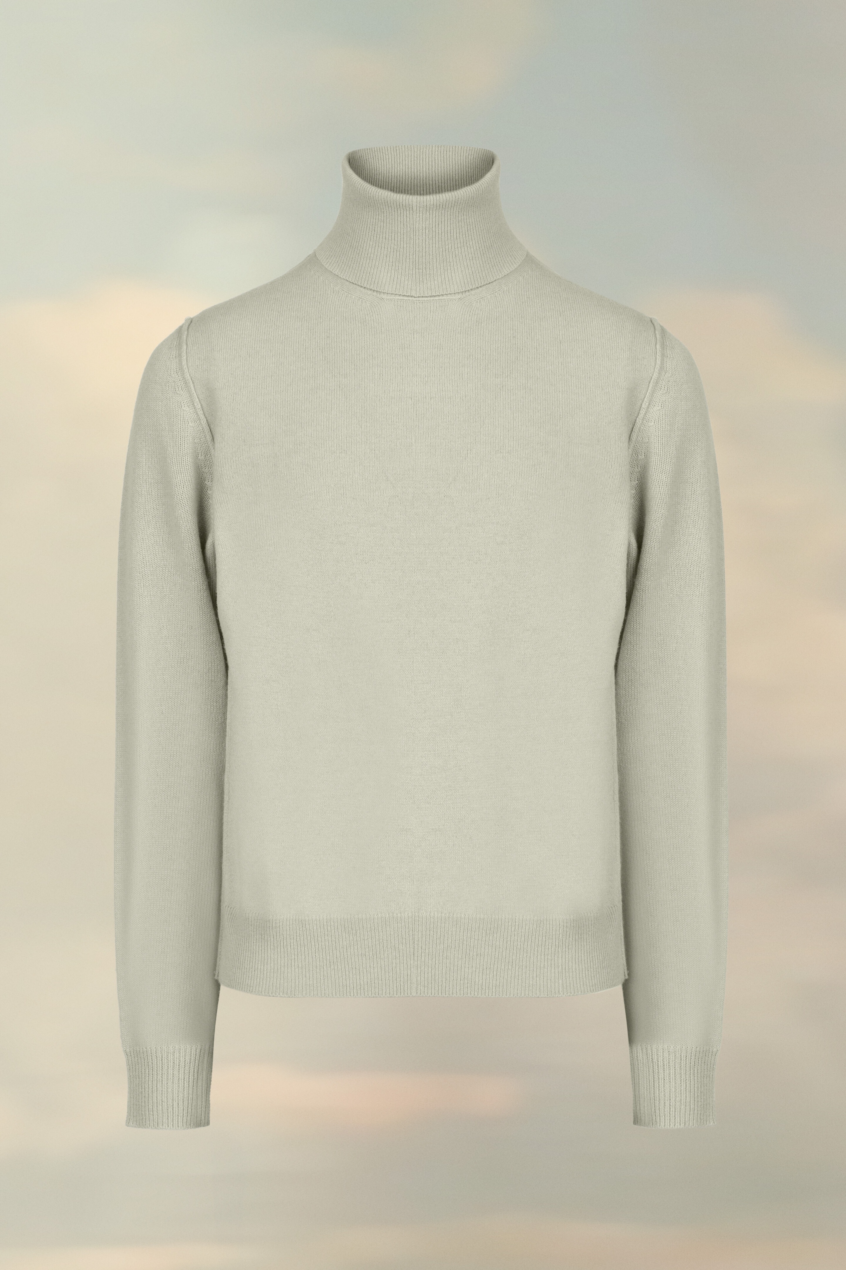 Eco Cashmere High-Neck Sweater - 1