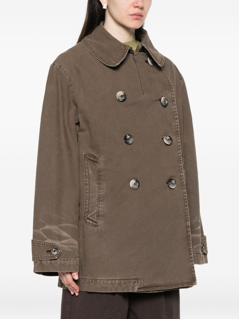 Great double-breasted collared jacket 3