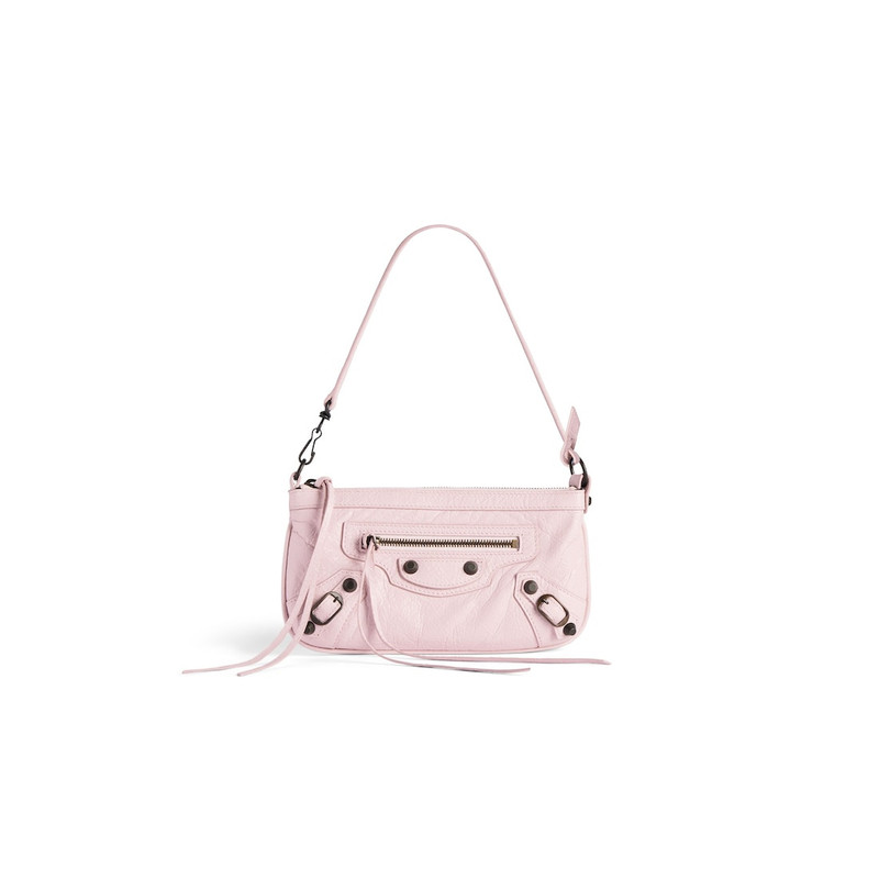 Women's Le City Pouch On Strap in Petal Pink 1