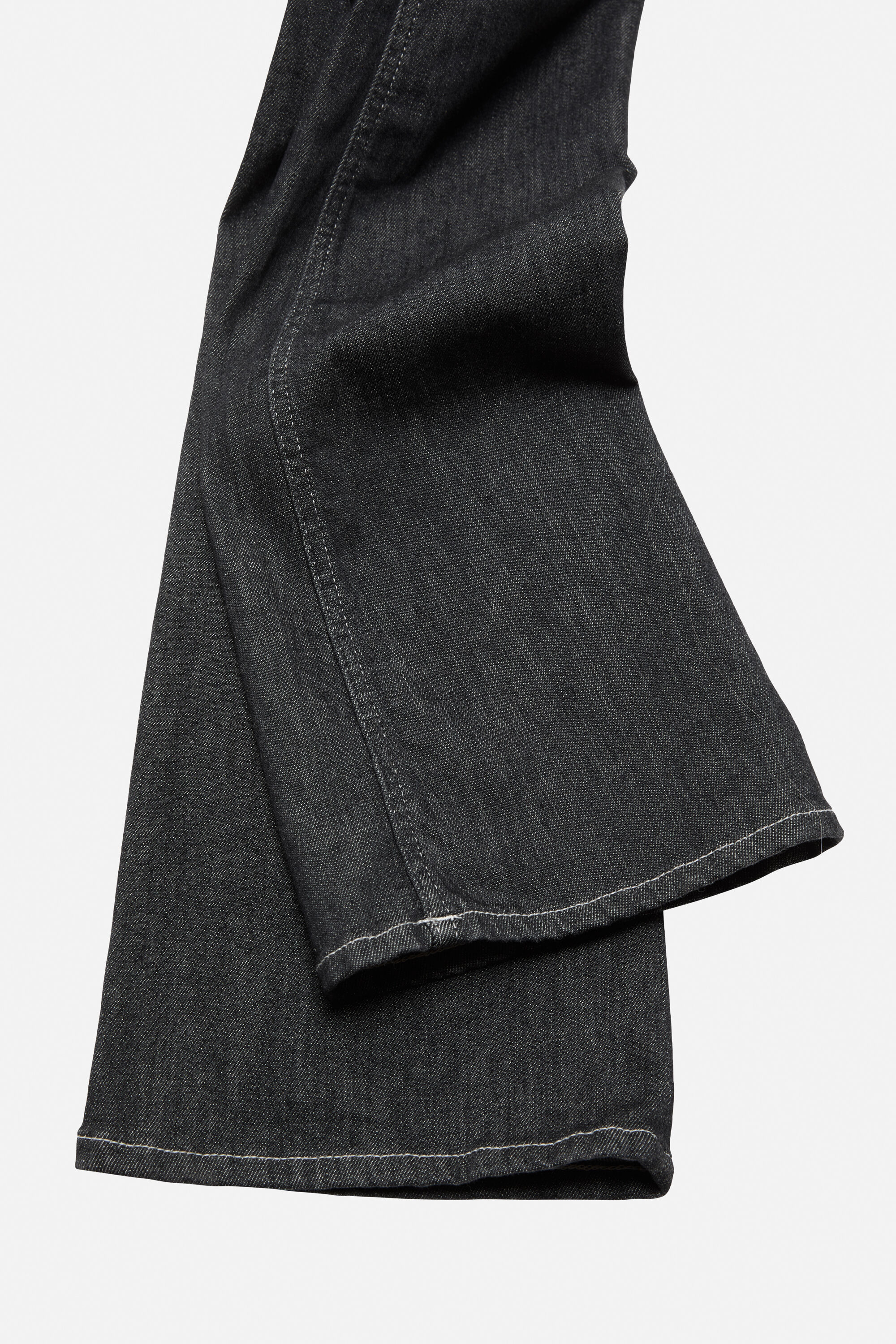 Stretch denim trousers - Black - 5