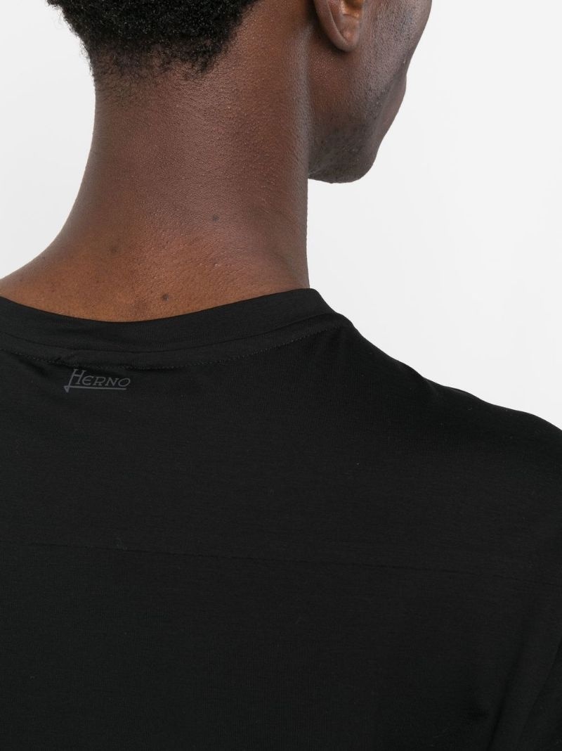 short-sleeve cotton T-shirt - 5