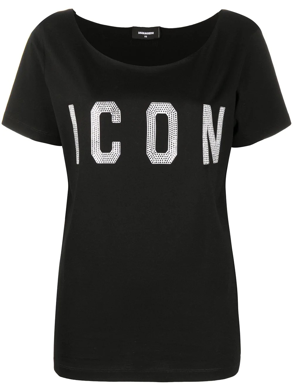 Icon jewelled T-shirt - 1