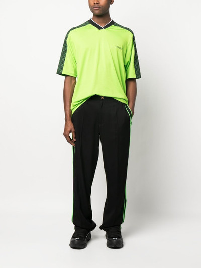 VERSACE striped-detailing trousers outlook