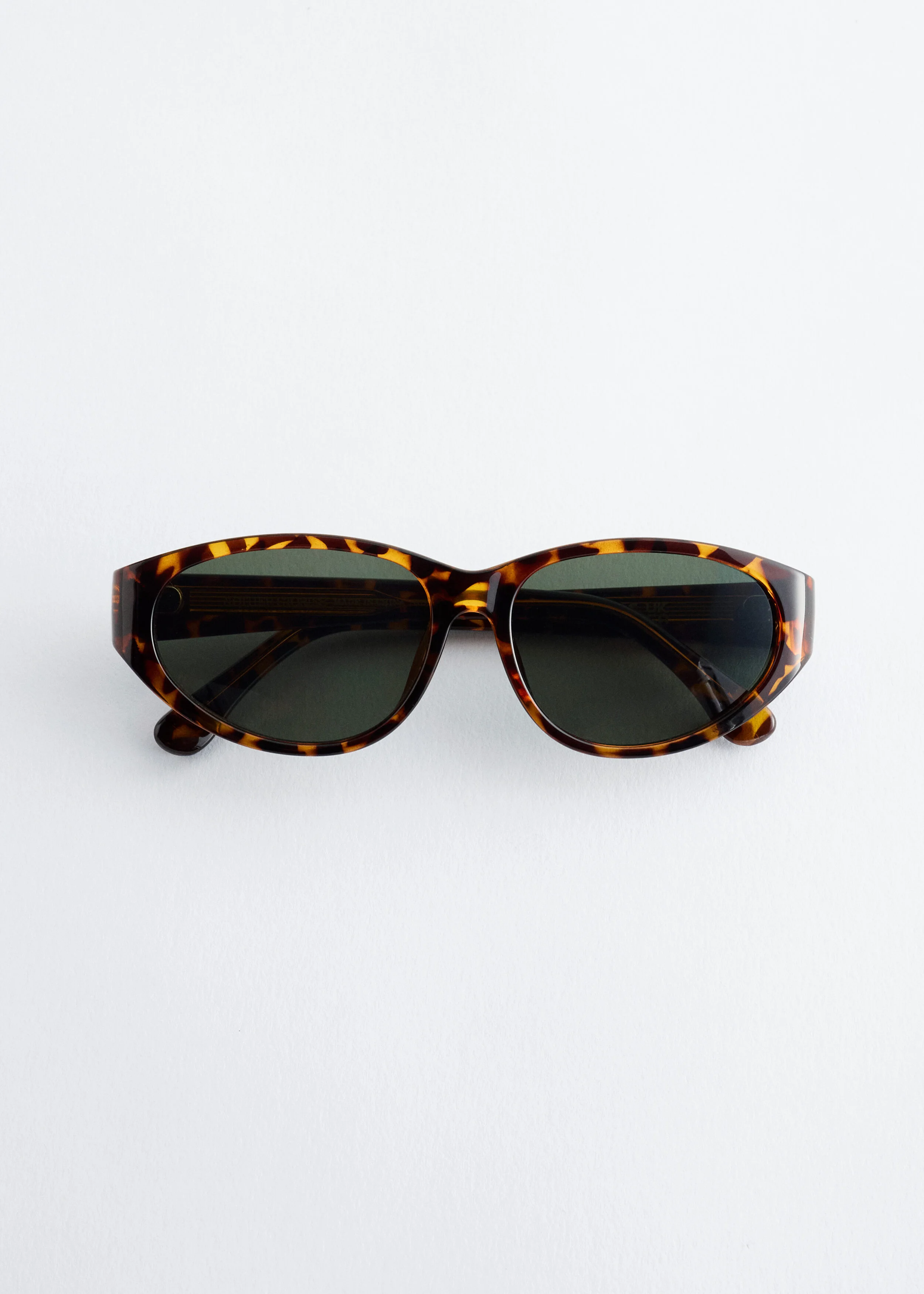 Oval Cat-Eye Sunglasses - 1
