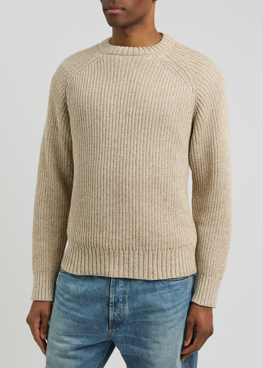 Officine Générale Ray Ribbed Cotton Jumper - 2