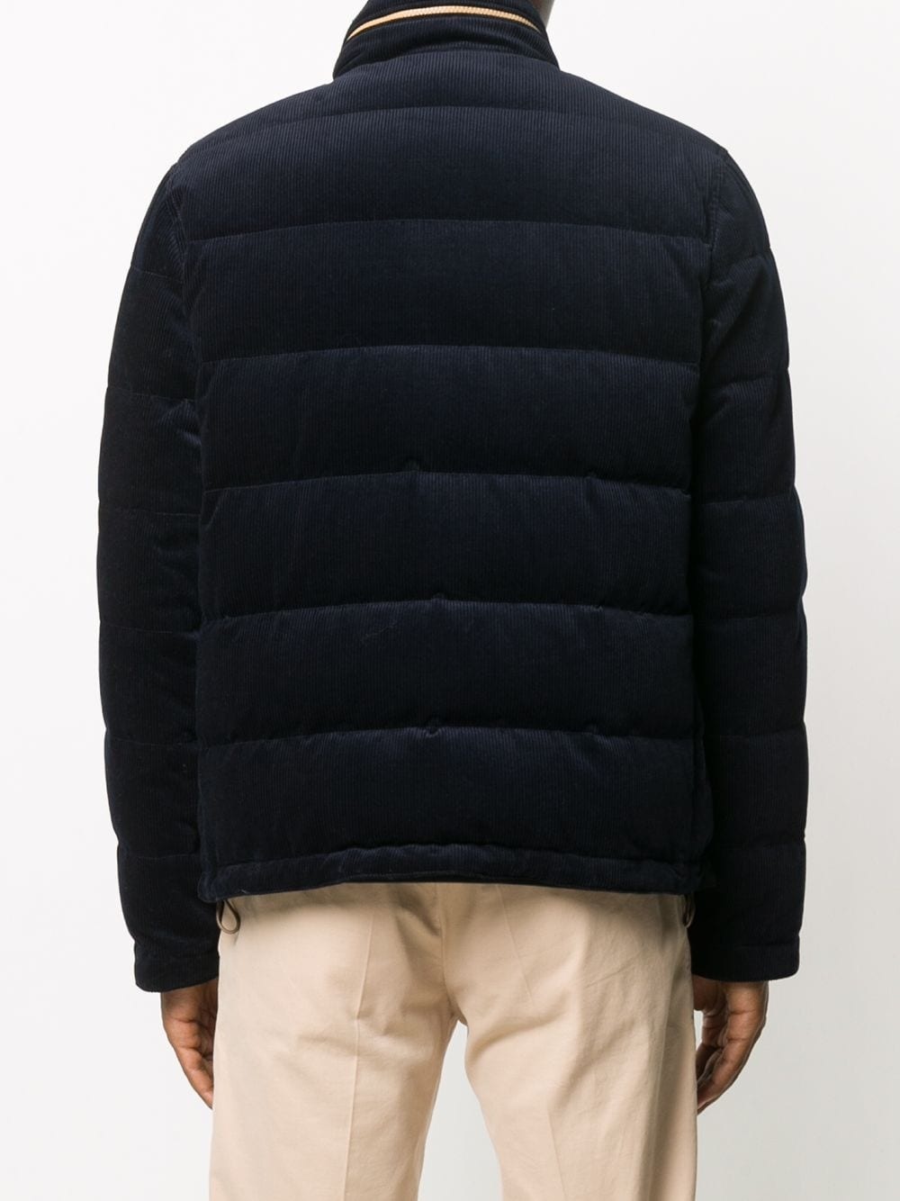 corduroy down jacket - 4