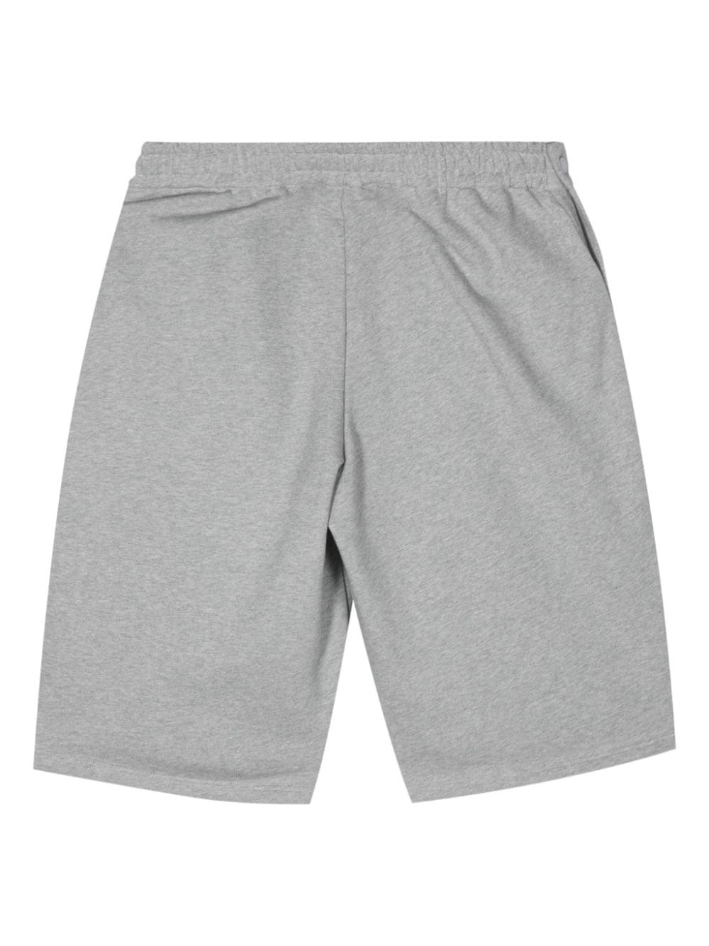 layered-detail cotton shorts - 2