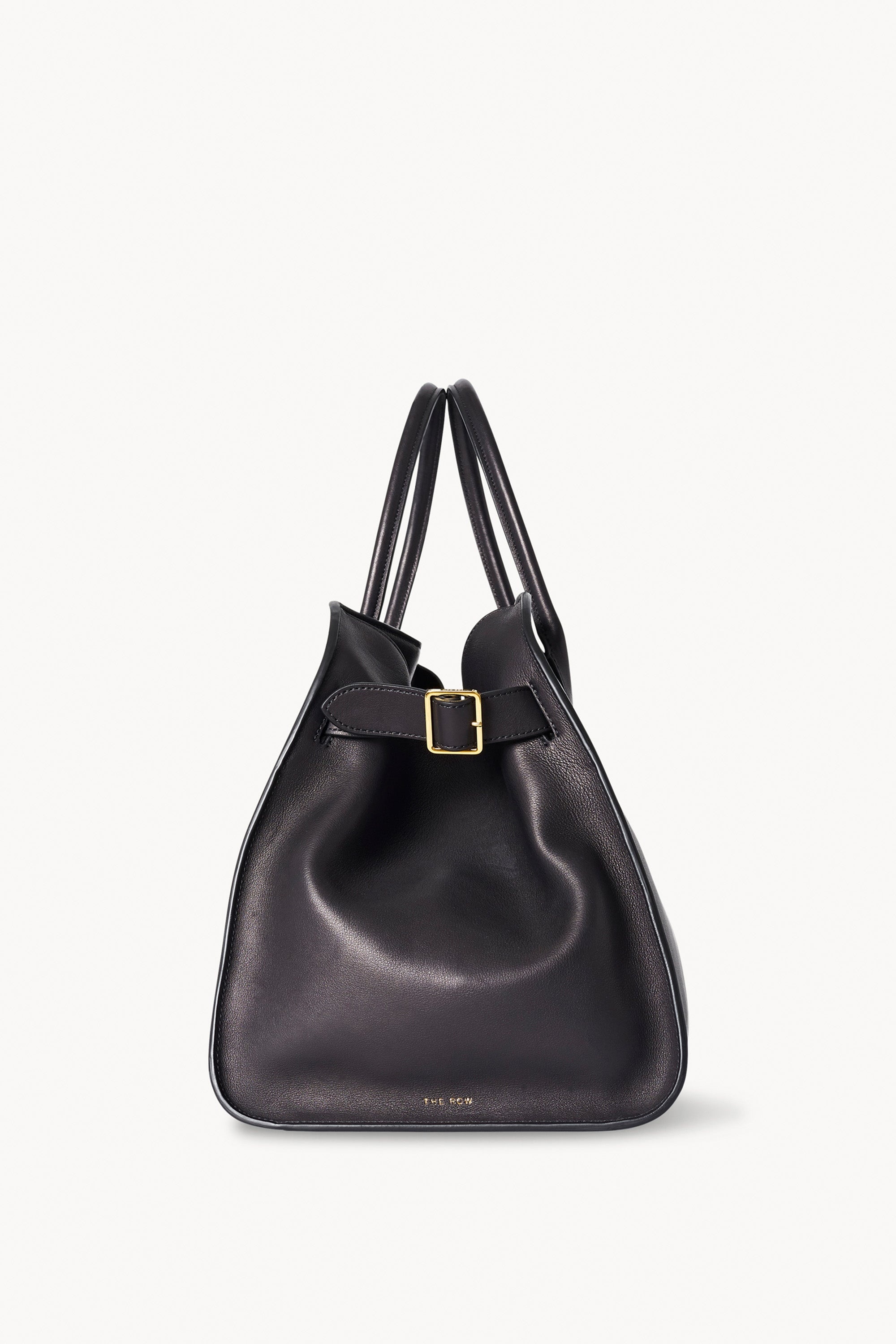 THE ROW Margaux 17 buckled leather tote