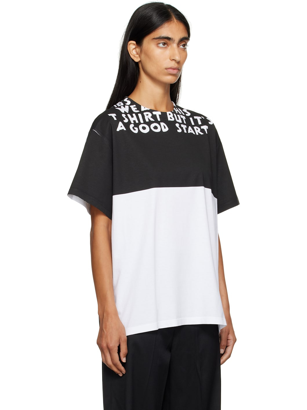 White & Black SIDA T-shirt - 2