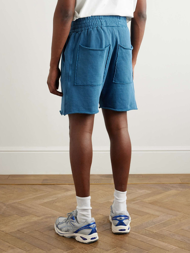 Yacht Straight-Leg Garment-Dyed Cotton-Jersey Drawstring Shorts 4