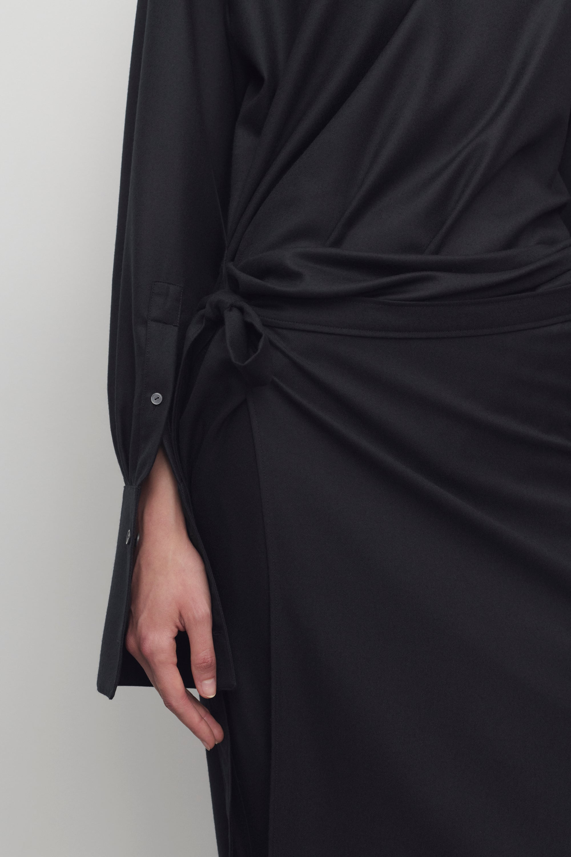 Thalassa Dress in Virgin Wool - 6
