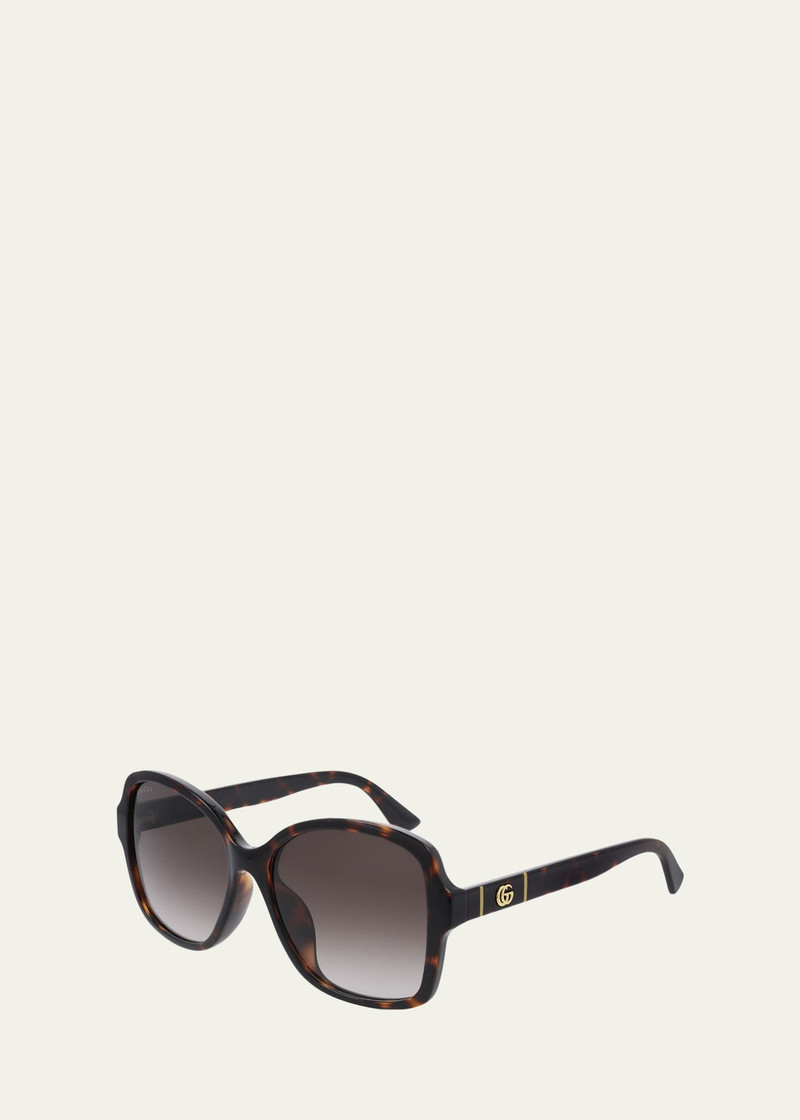 GUCCI Square Monochromatic Sunglasses outlook