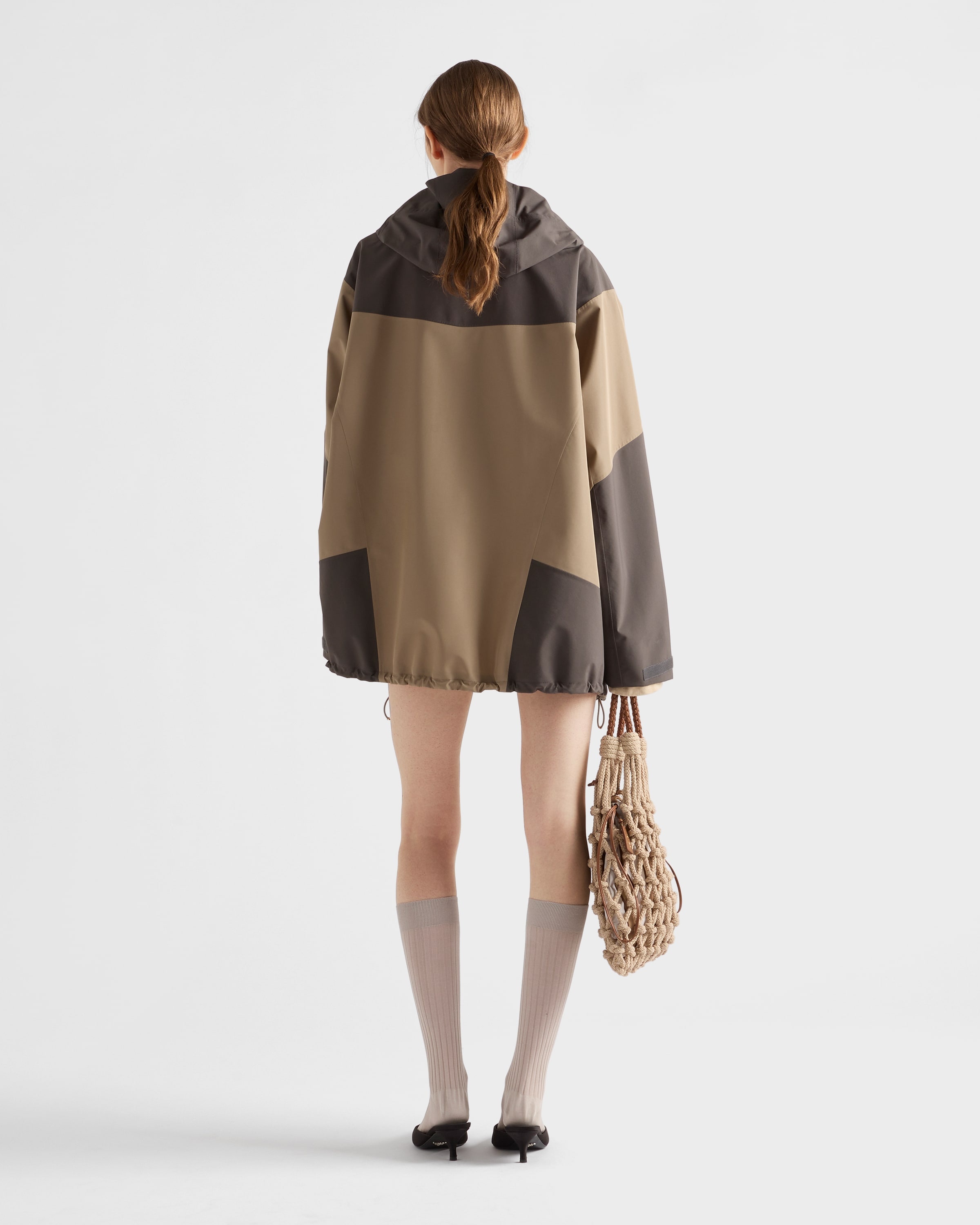 Technical fabric blouson jacket - 5