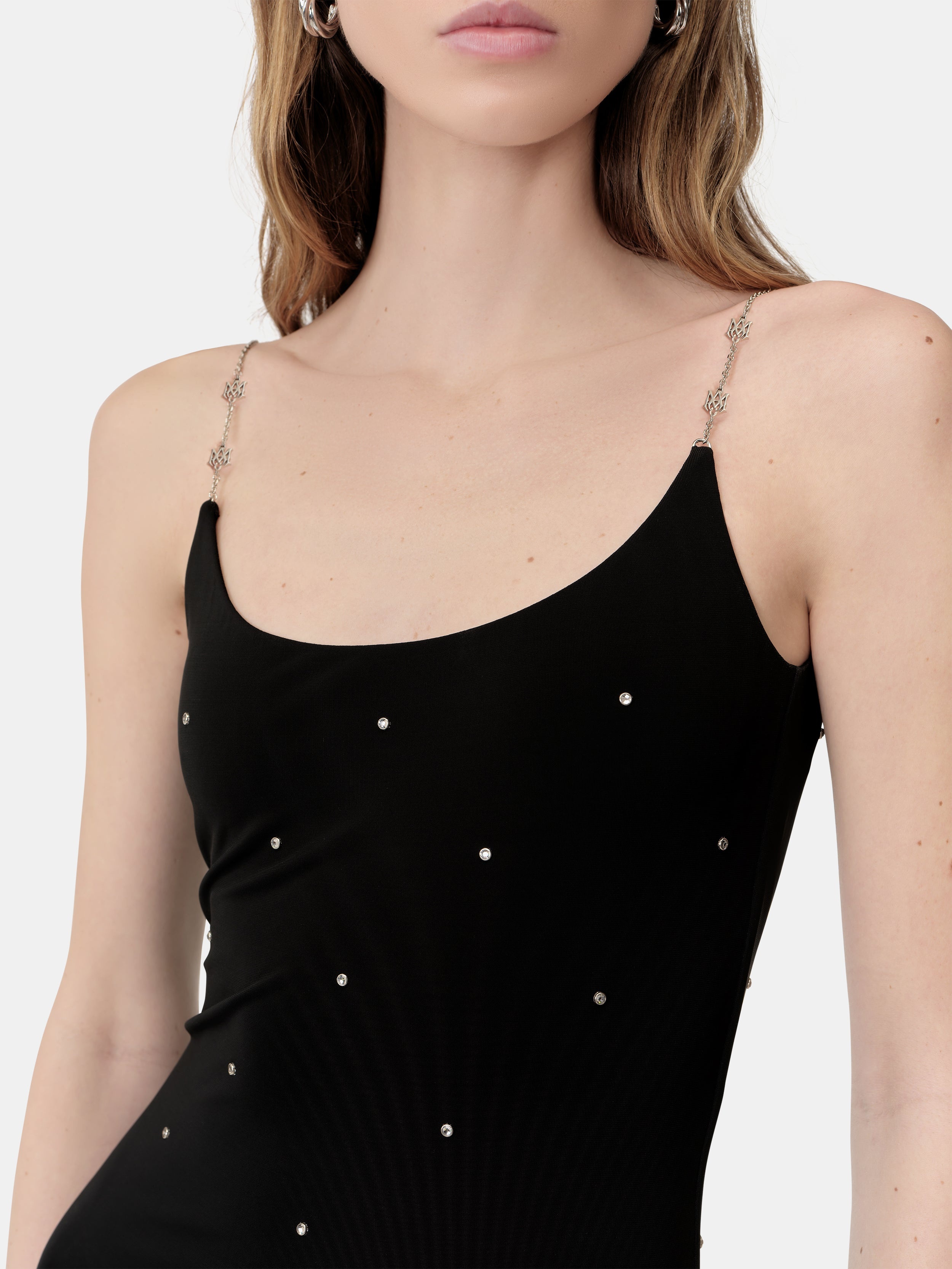 WOMEN'S CRYSTAL MINI DRESS - 5