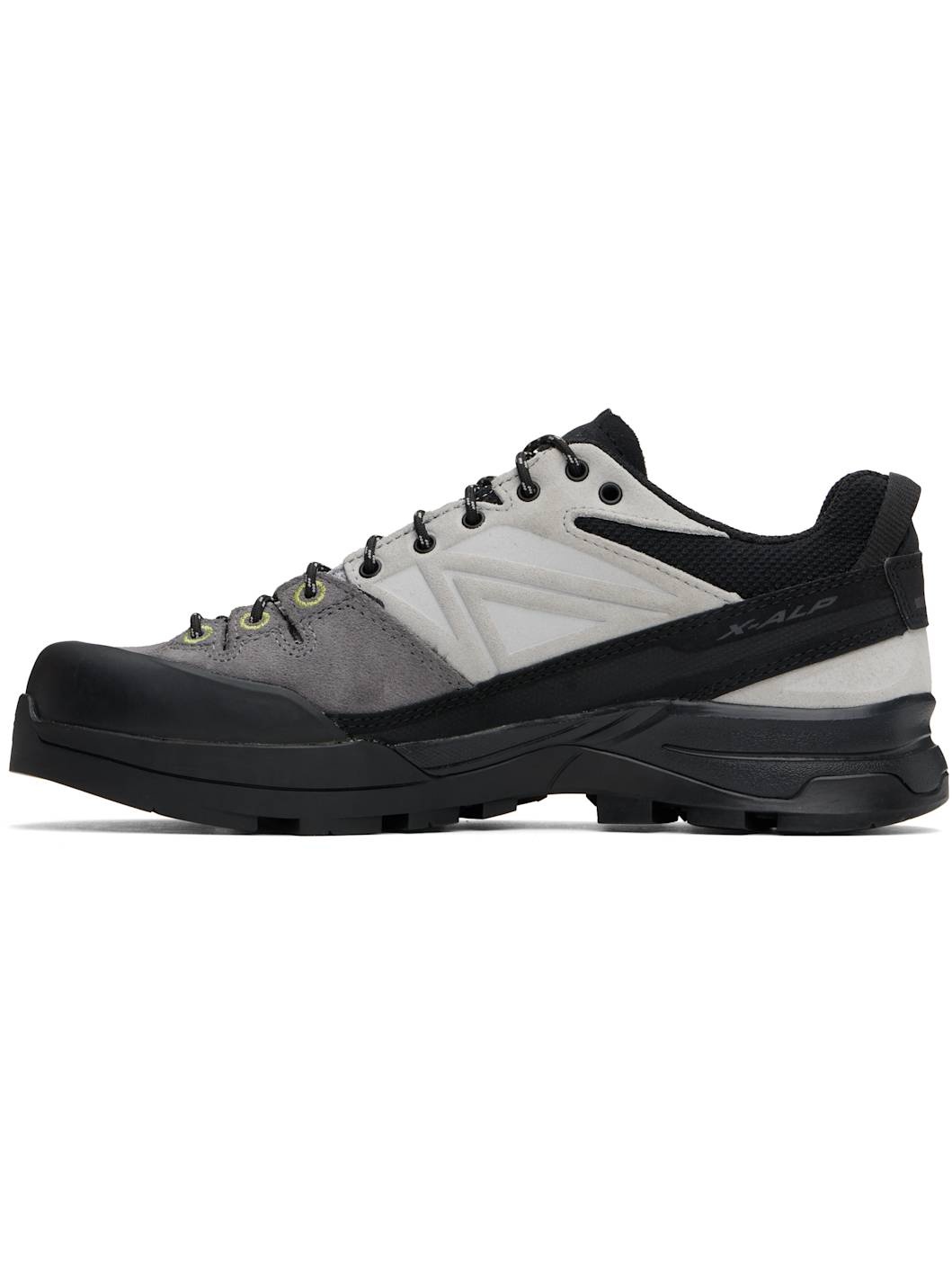 Black & Gray X-ALP LTR Sneakers - 3