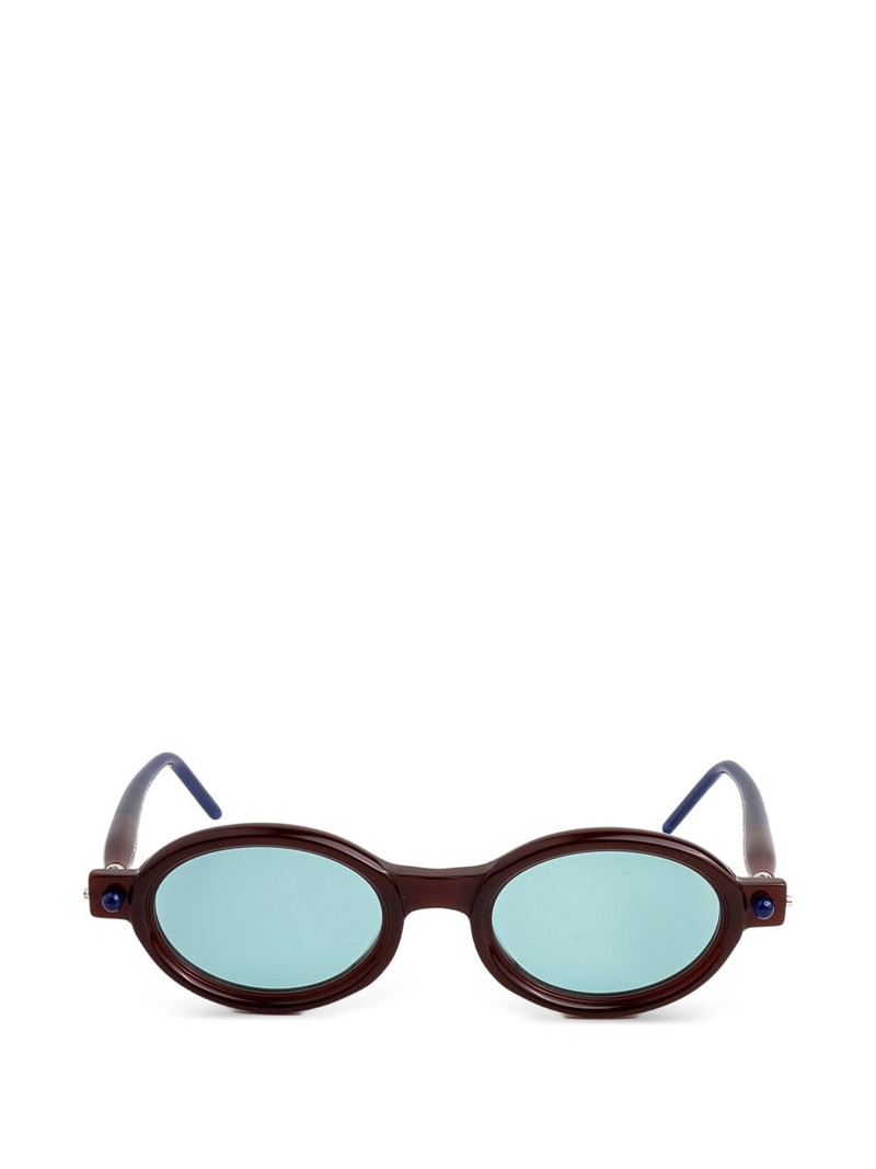 P6 oval-frame sunglasses 1