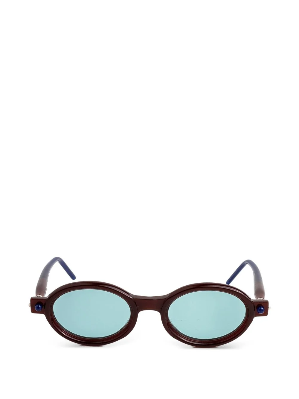 P6 oval-frame sunglasses - 1