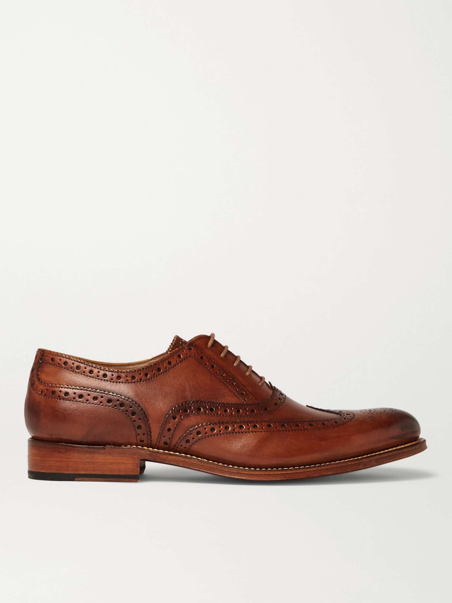 Archie Leather Wingtip Brogues - 1