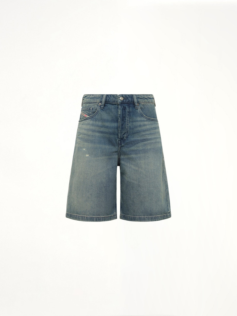 Diesel DE-SIRE-SHORT Denim Shorts in Light Blue outlook