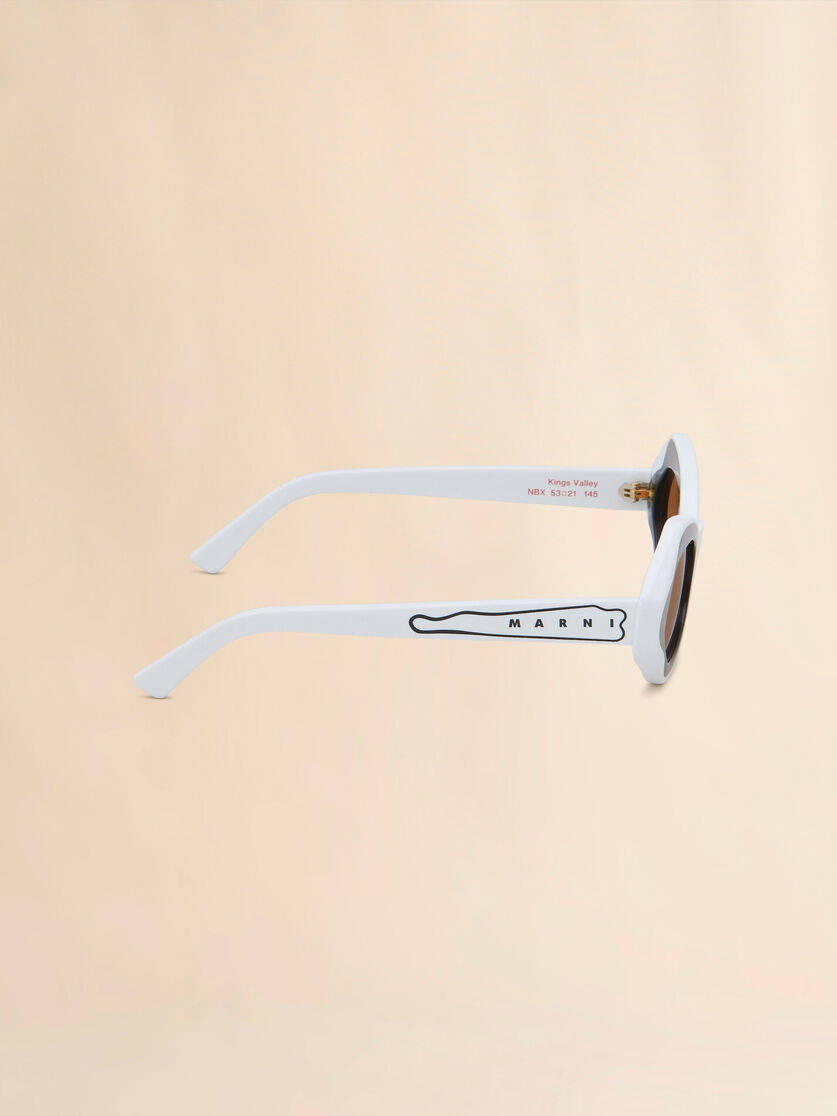 WHITE UNLAHAND SUNGLASSES - 3